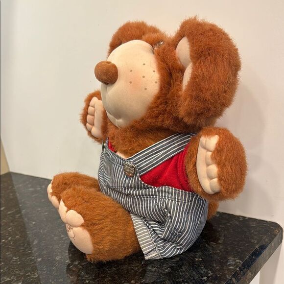 1985 Vintage Furskins Bubba Bear Plush Xavier Roberts Cabbage Patch Country - Picture 4 of 8